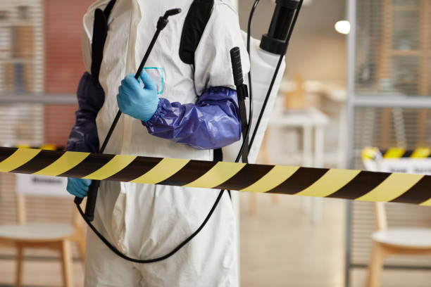 Professional Unattended Death Cleanup technician working in Bat Cave, NC
